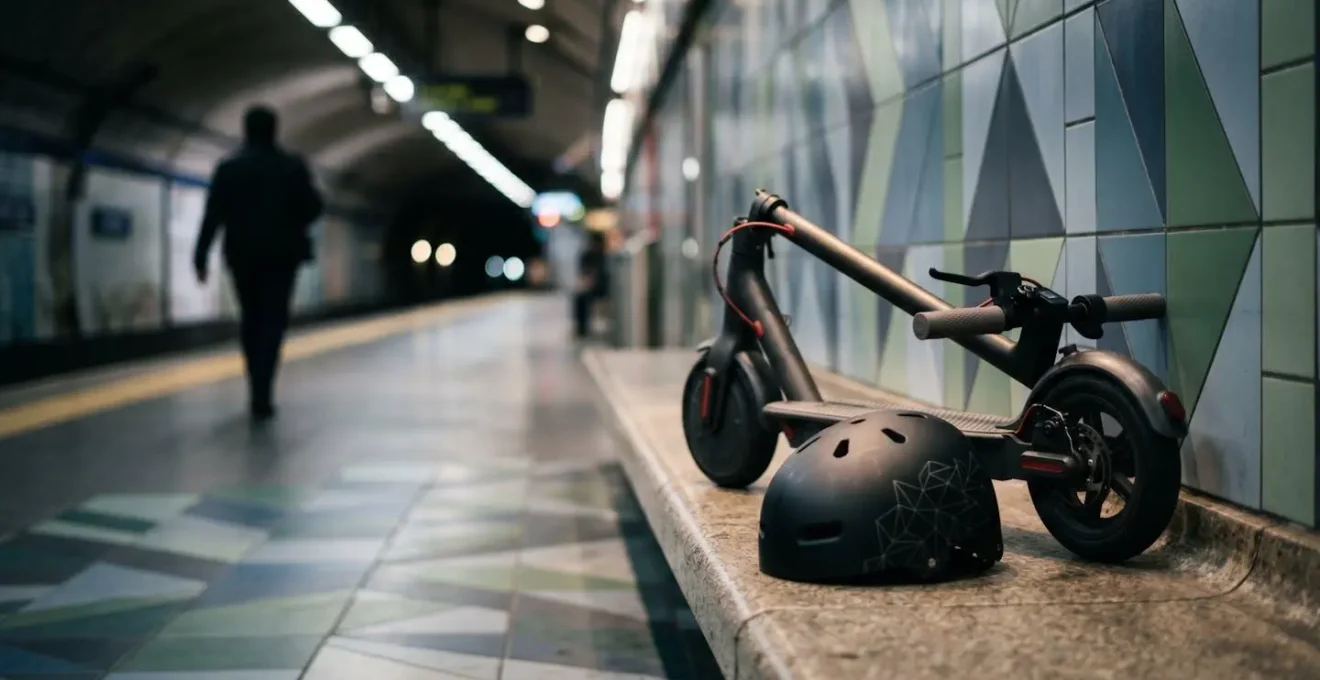 Rappresentazione visiva del concetto di primo e ultimo miglio nella mobilità urbana integrata