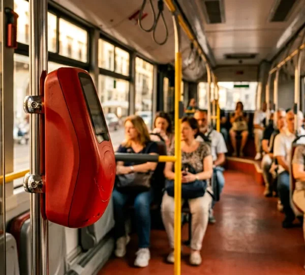 Sistema di bigliettazione elettronica contactless per i trasporti pubblici italiani moderni