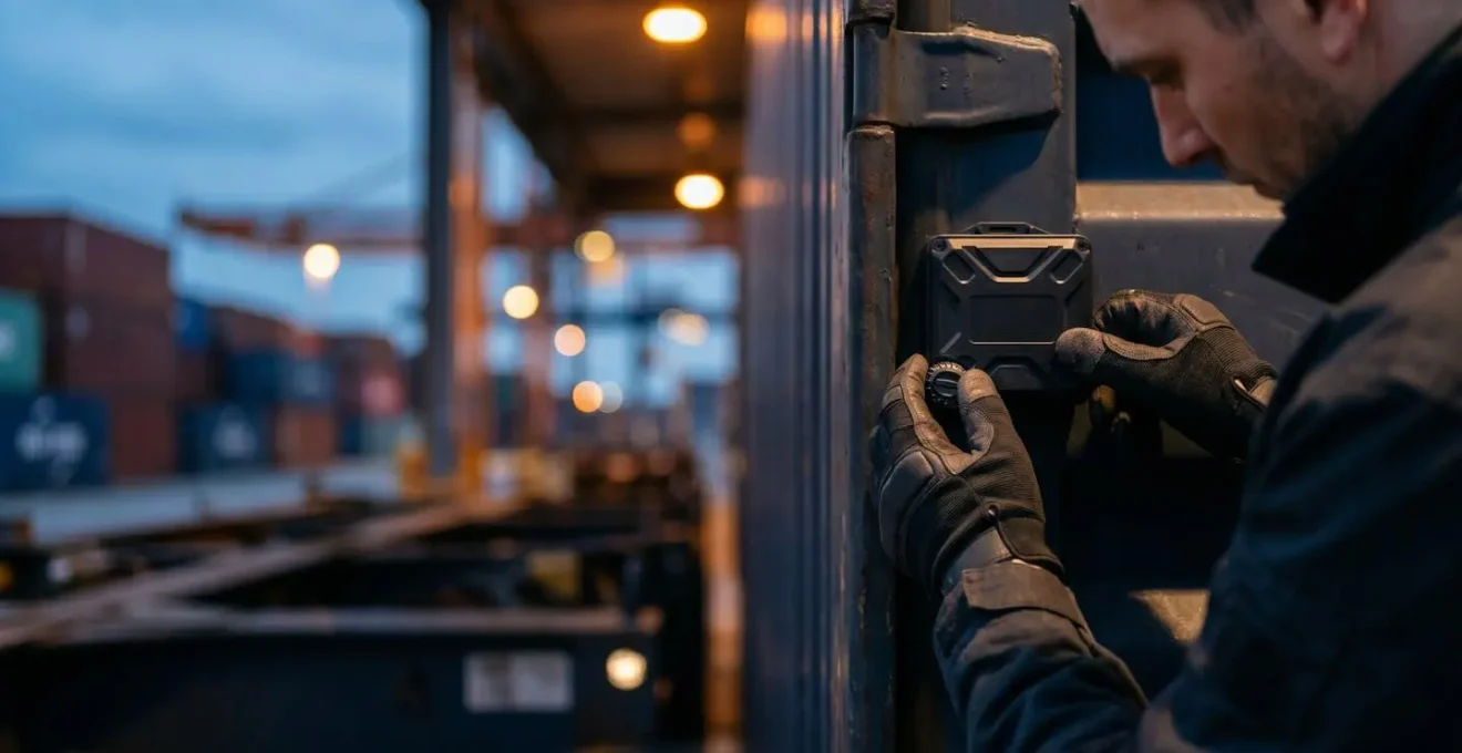 Tecnologia di tracciamento e sicurezza per container e veicoli nel trasporto di merci ad alto valore